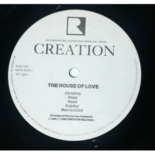 The House Of Love - The House Of Love 1988 USA Version Vinyl LP ***READY TO SHIP from Hong Kong***